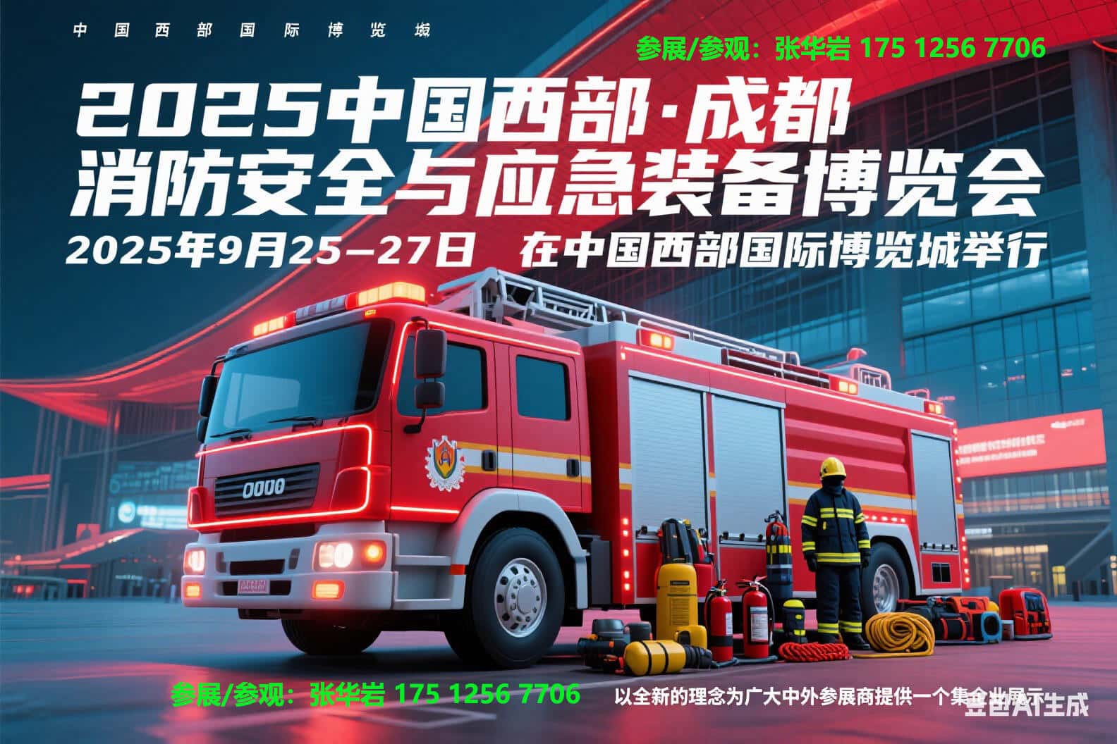 2025成都消防应急展｜2025中国西部成都消防安全与应急装备博览会